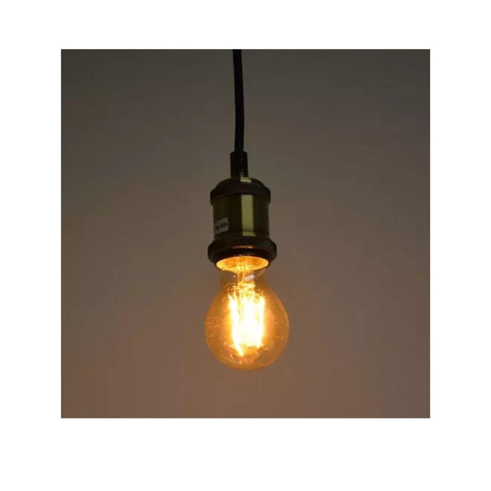 Pack 6 Ampolleta Vintage Led Filamento Modelo A60 Luz Calida-5