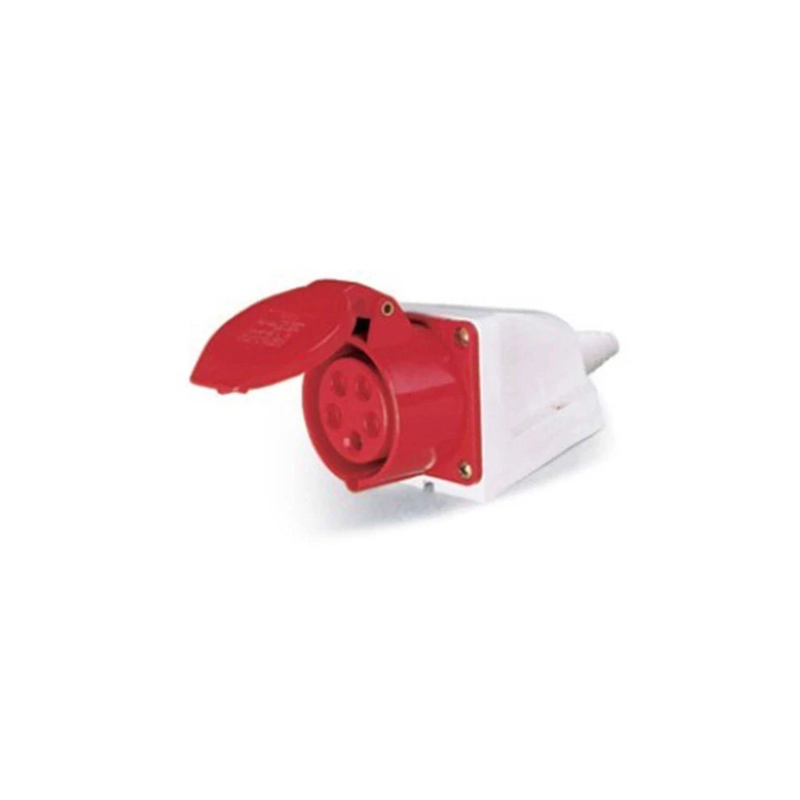 Enchufe Industrial Hembra Sobrepuesta Ip44 16a 380v 3p/n/t-3