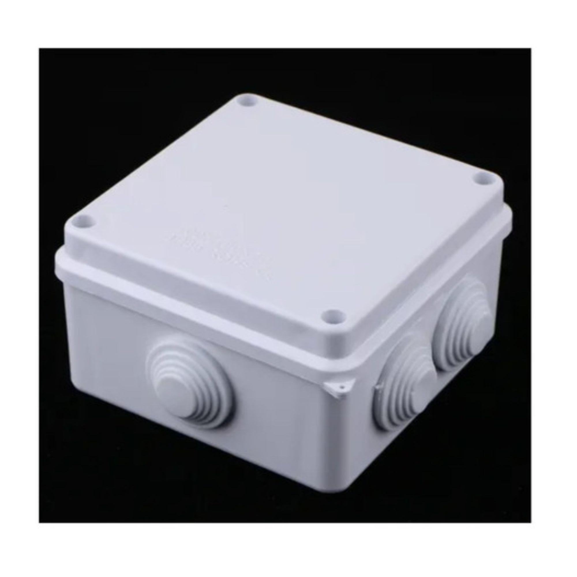 Pack 10 Caja Estanca Ip55 Ik07 Pvc Con 2 Conos 100x100x70sec-2