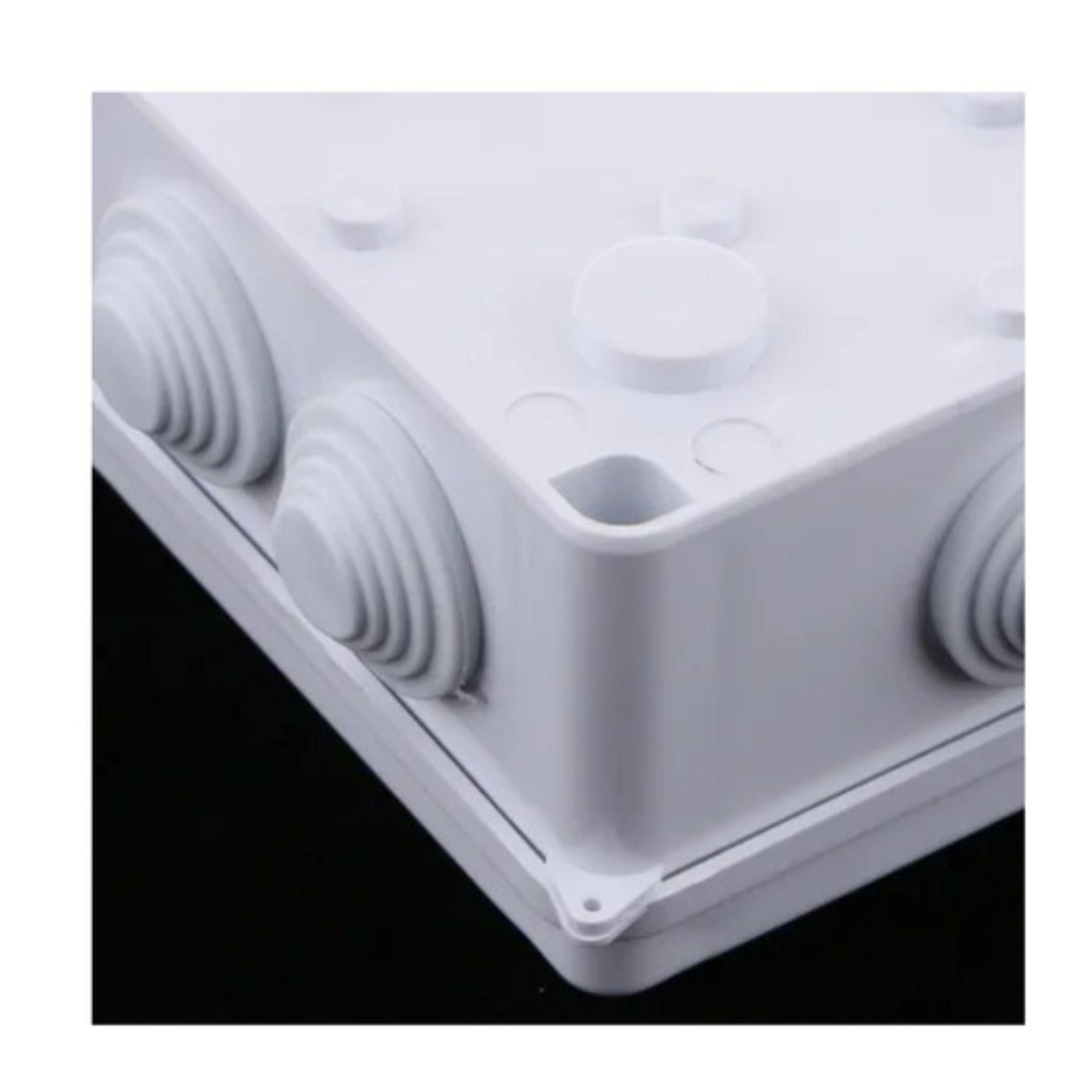 Pack 10 Caja Estanca Ip55 Ik07 Pvc Con 2 Conos 100x100x70sec-3