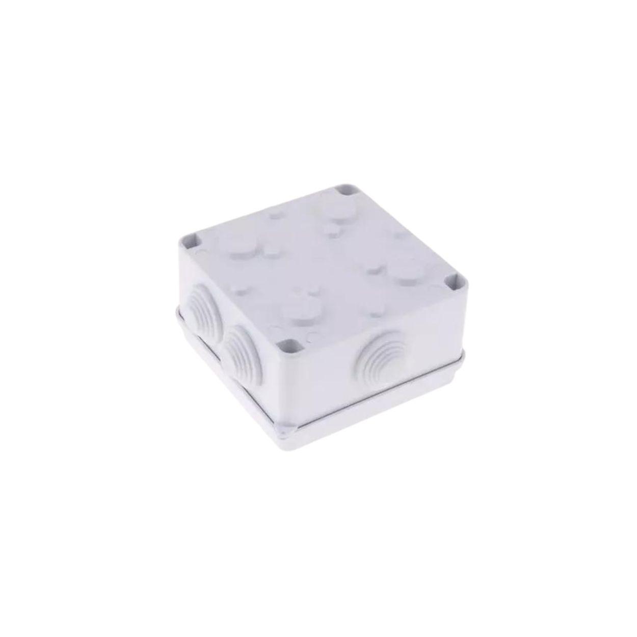 Pack 10 Caja Estanca Ip55 Ik07 Pvc Con 2 Conos 100x100x70sec-6