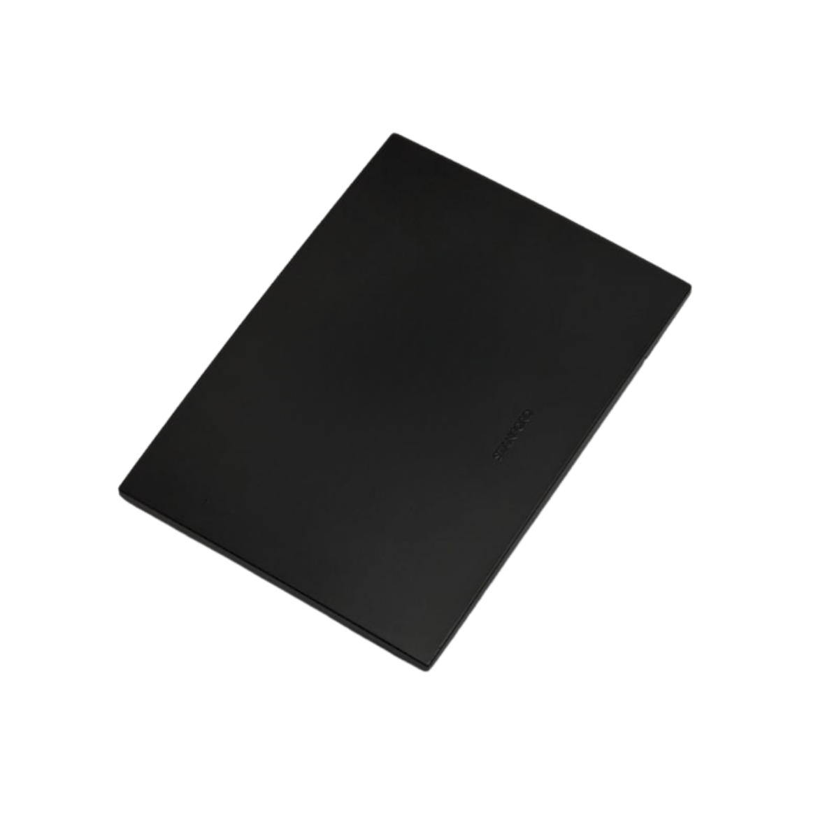 Placa Ciega Con Soporte Stanford Negro-1