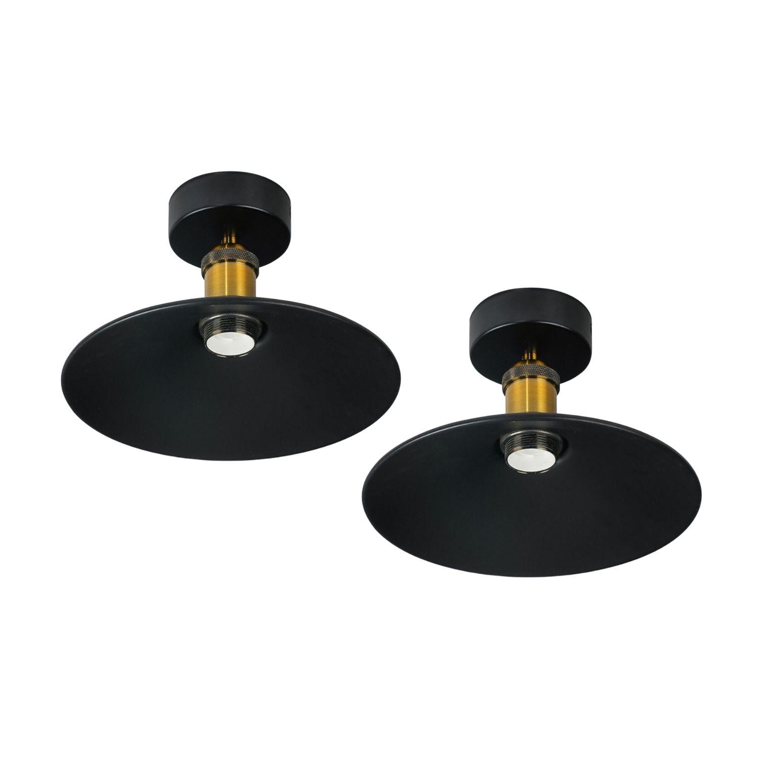 PACK 2 LAMPARA TECHO PORTA  E27 VERONE KONNERGIE DEUS-0