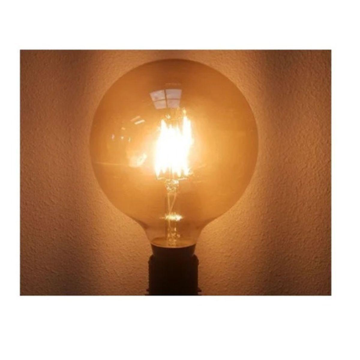 Pack 6 Ampolletas Led G80Globo/Vintage Filamento 8w E27-2