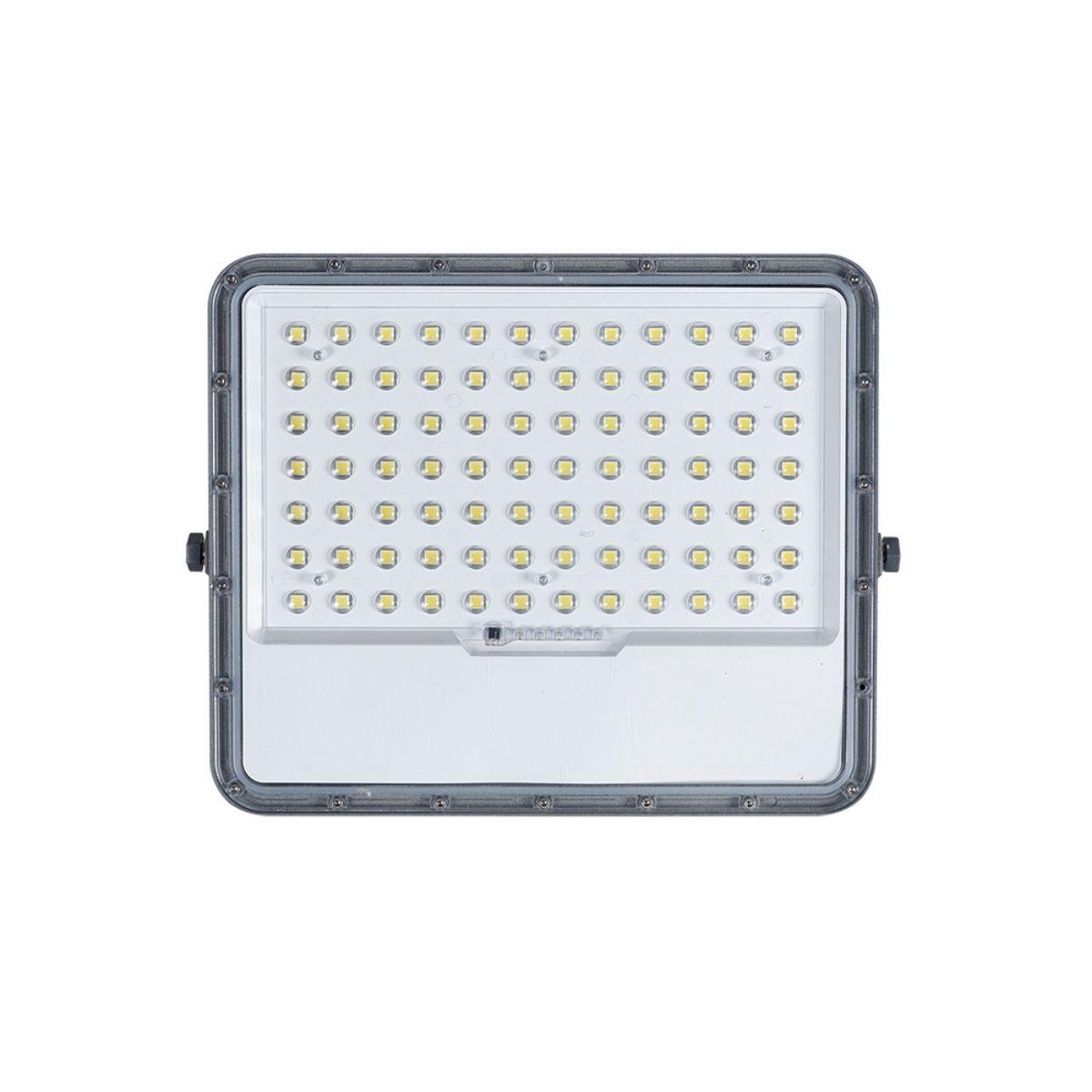 FOCO PROYECTOR LED CON PANEL SOLAR 2100LM LUZ FRIA + CONTROL-1