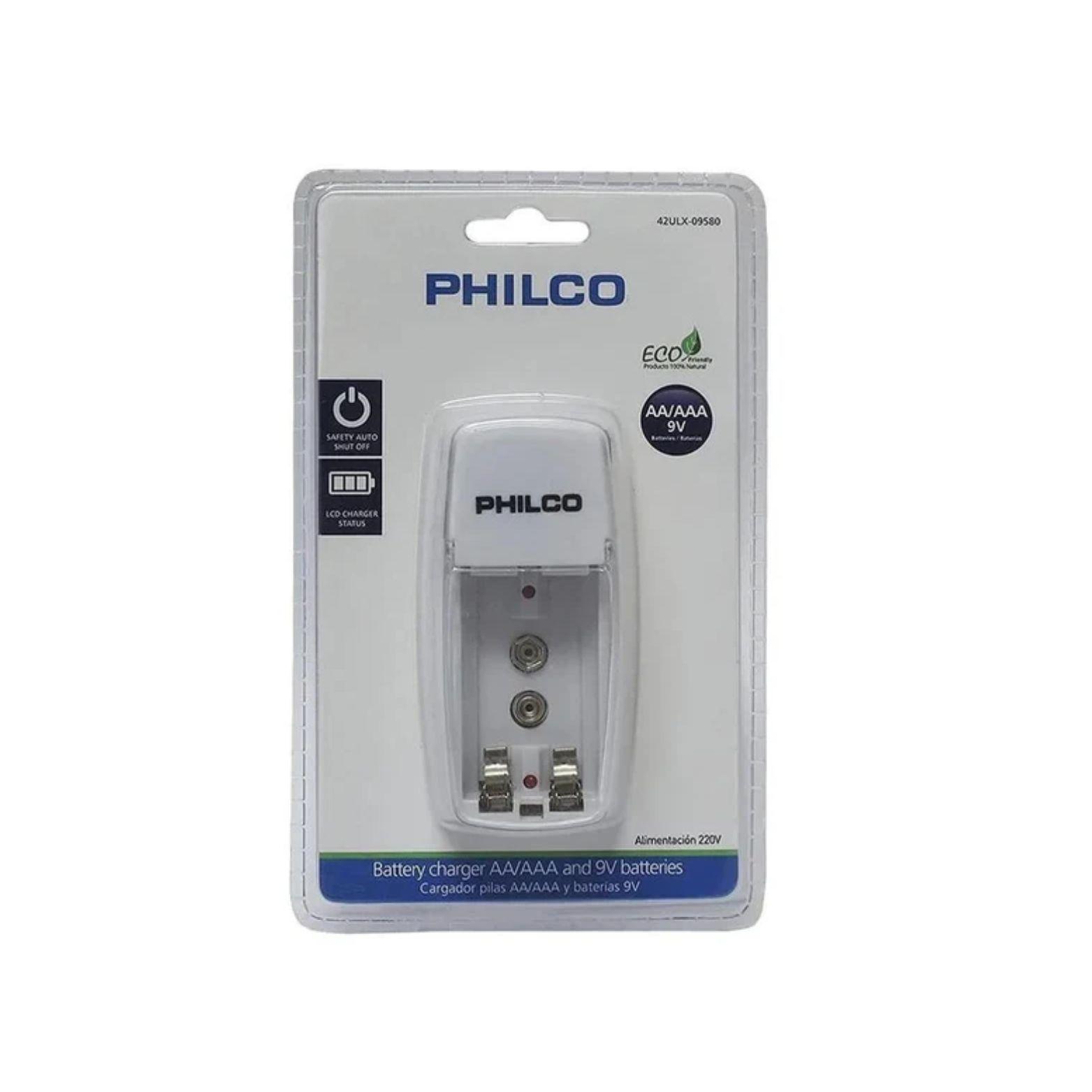 Cargador De Muro Para Aa/aaa/9v Con 2 Pilas Recargables-1