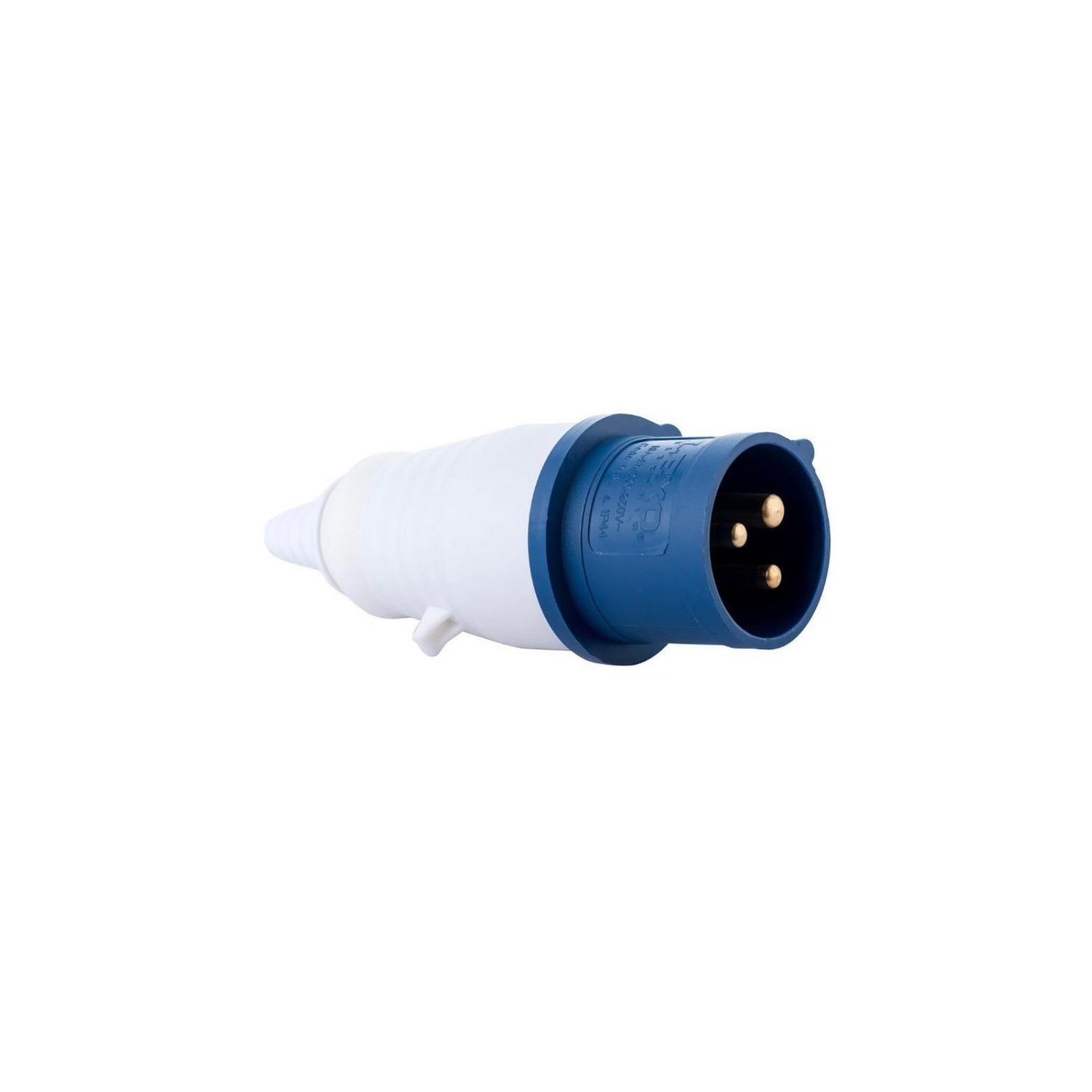 Echufe Industrial Macho Volante Ip44 32a 220v 2p / t-3