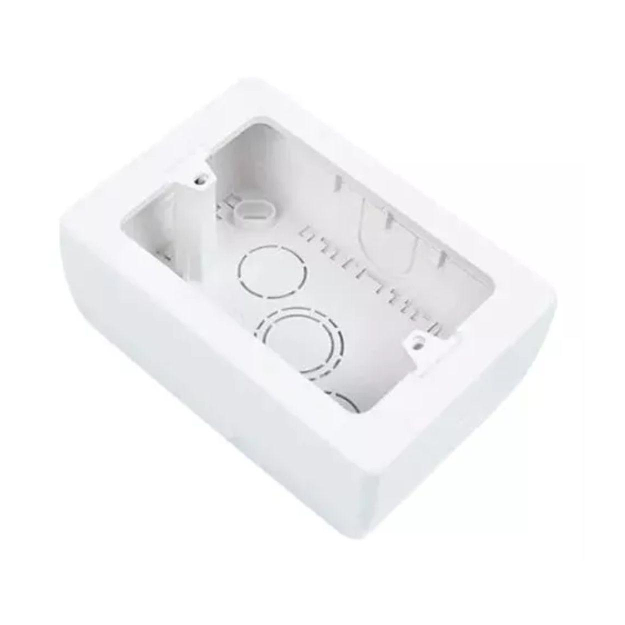 Pack 10 Caja Chuqui Sobrepuesta Eléctrica Pvc Sec-4