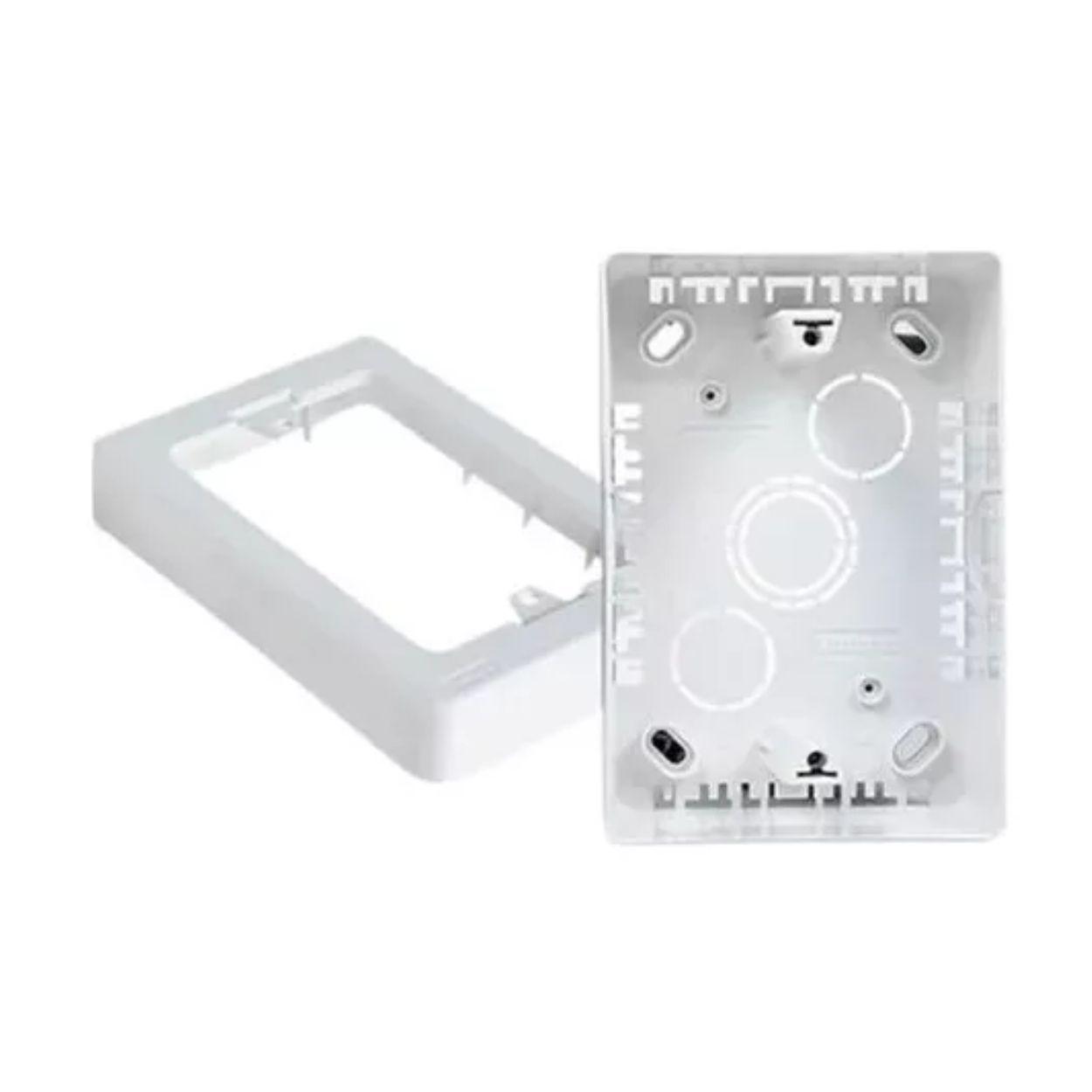 Pack 10 Caja Chuqui Sobrepuesta Eléctrica Pvc Sec-5