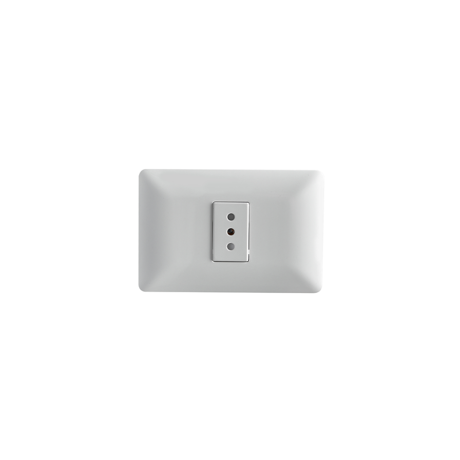 Enchufe Tomacorriente Pared Simple Certificado Sec Stanford Blanco-0