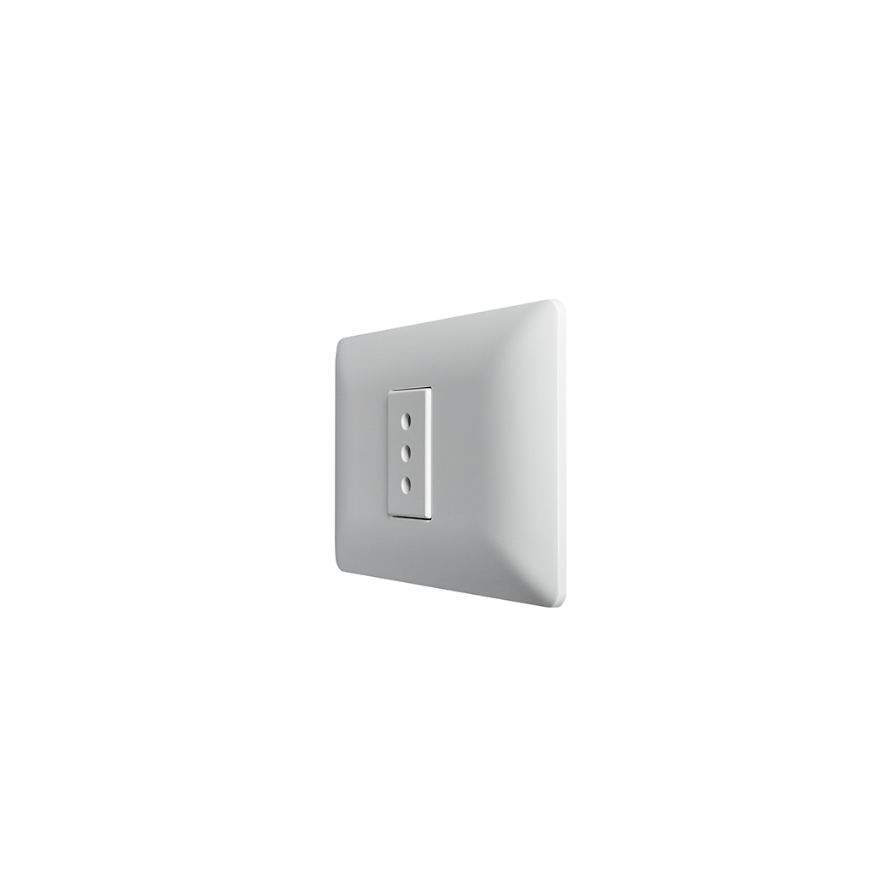 Enchufe Tomacorriente Pared Simple Certificado Sec Stanford Blanco-1