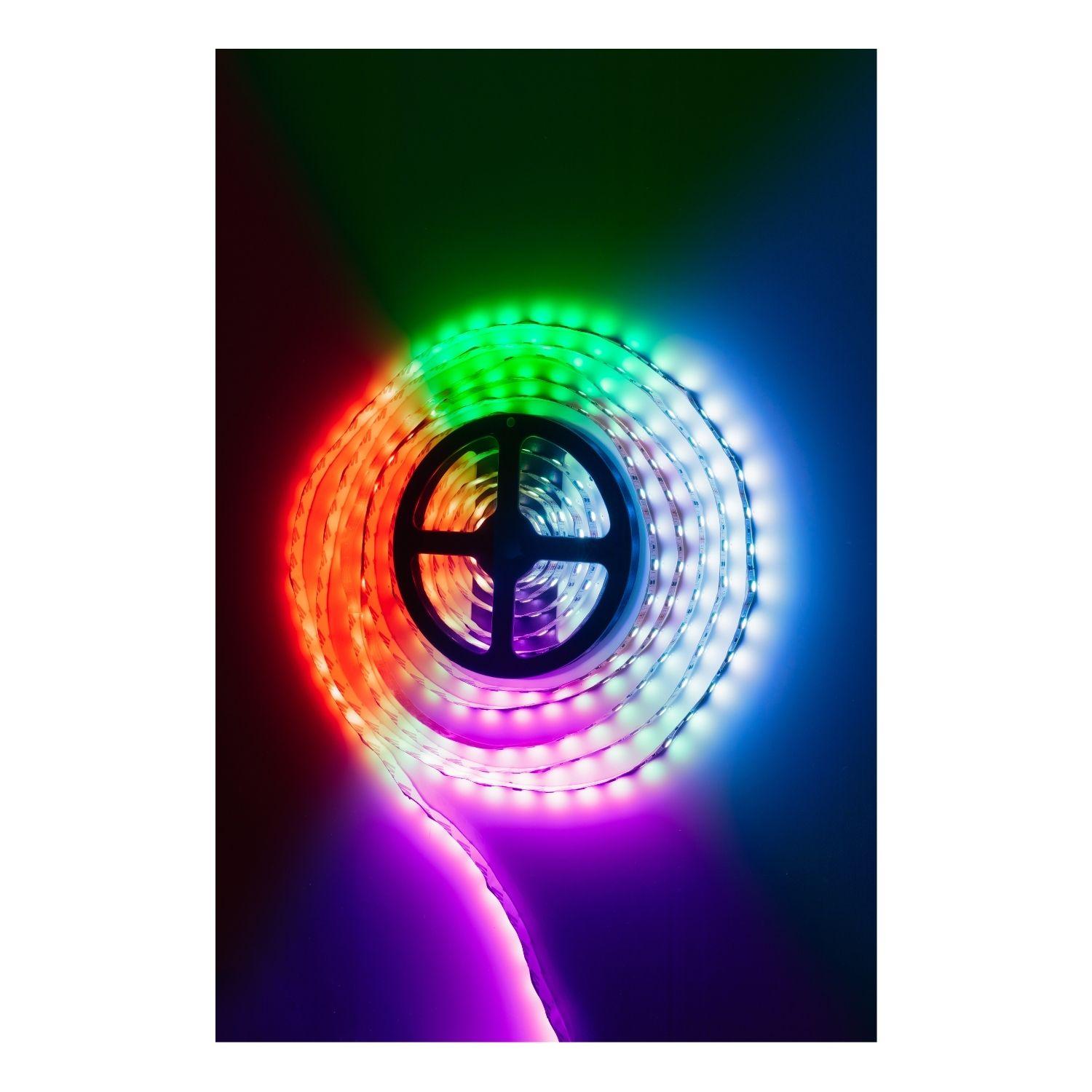 PACK 2 CINTA 12V 5050 14W/M RGB 10MM 5 METROS KONNERGIE DEUS-2
