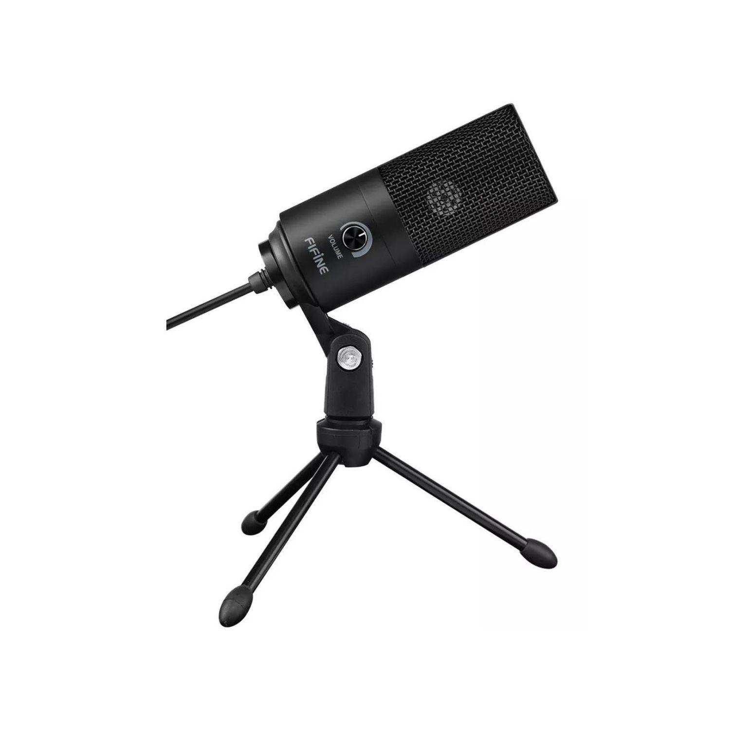 Micrófono de condensador Fifine PC XBOX PS5 MAC USB K669B-4