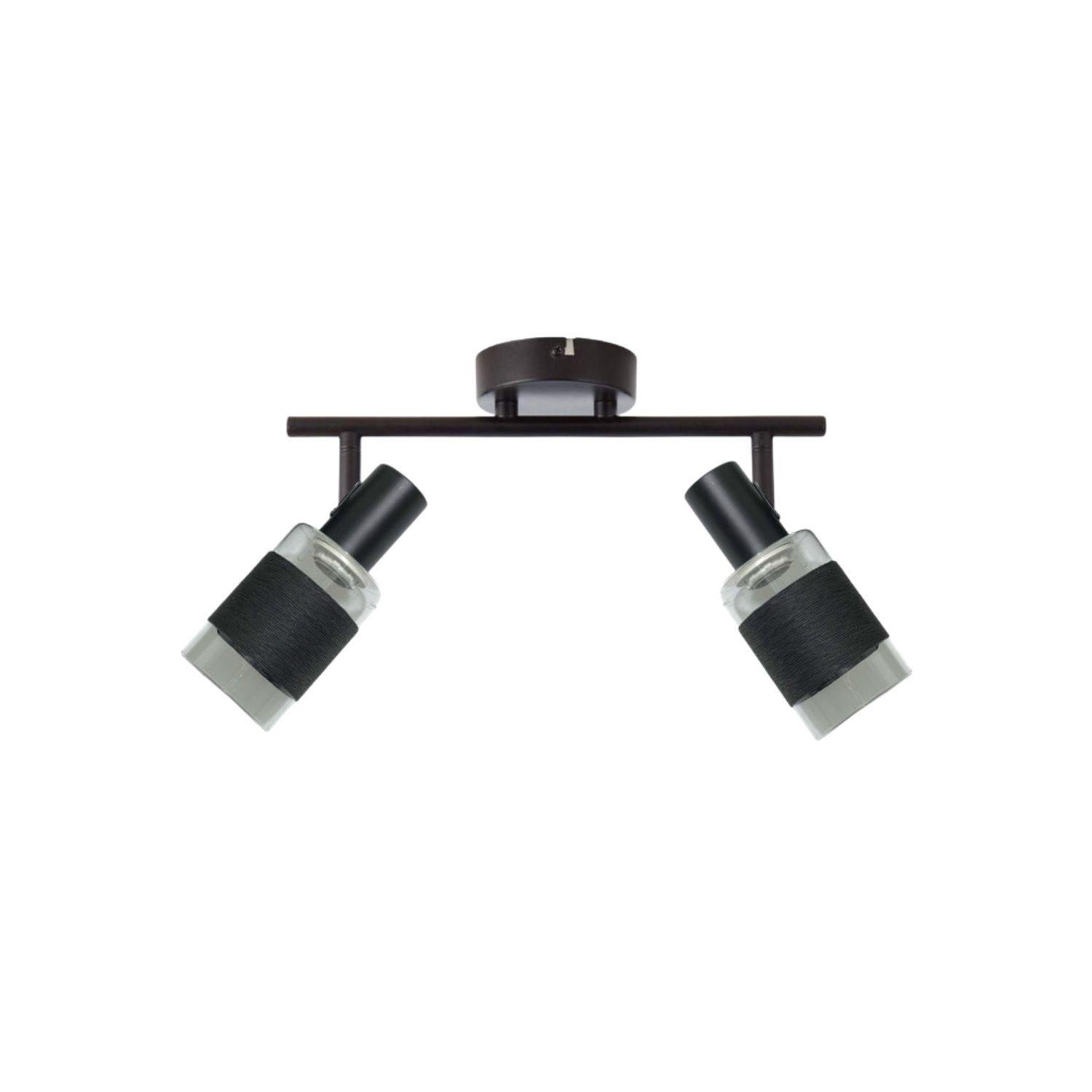 PACK 2 APLIQUE DOBLE PORTA E14 LED ZAURAK KONNERGIE DEUS-3