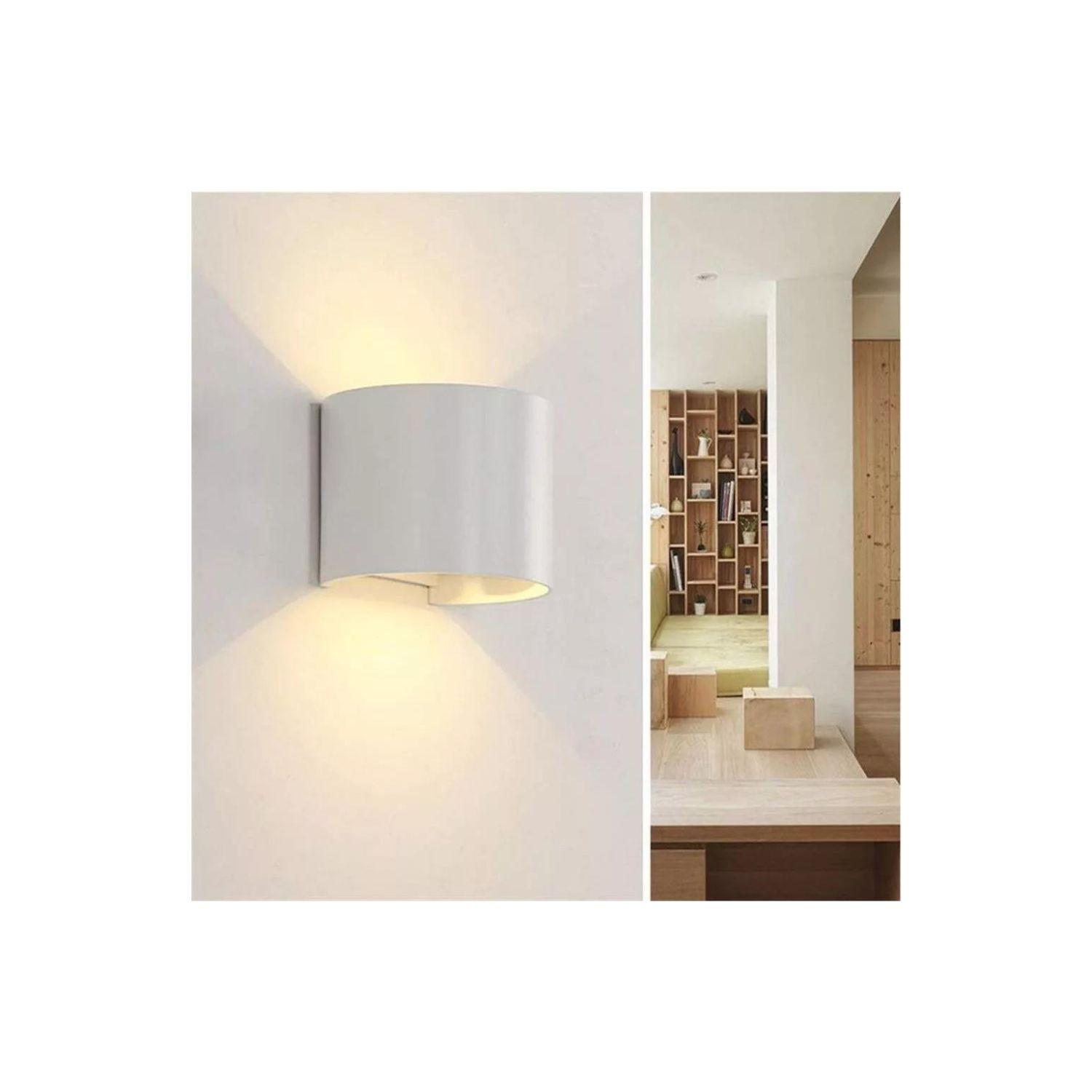 Aplique Led Redondo Doble Dirigible 6w-2