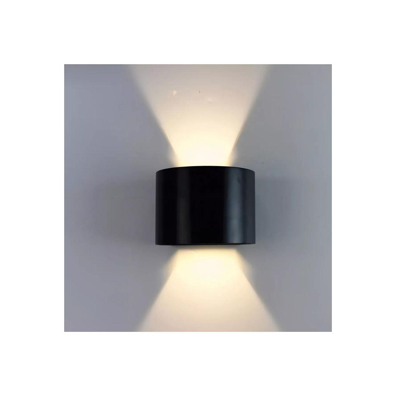 Aplique Led Redondo Doble Dirigible 6w-1