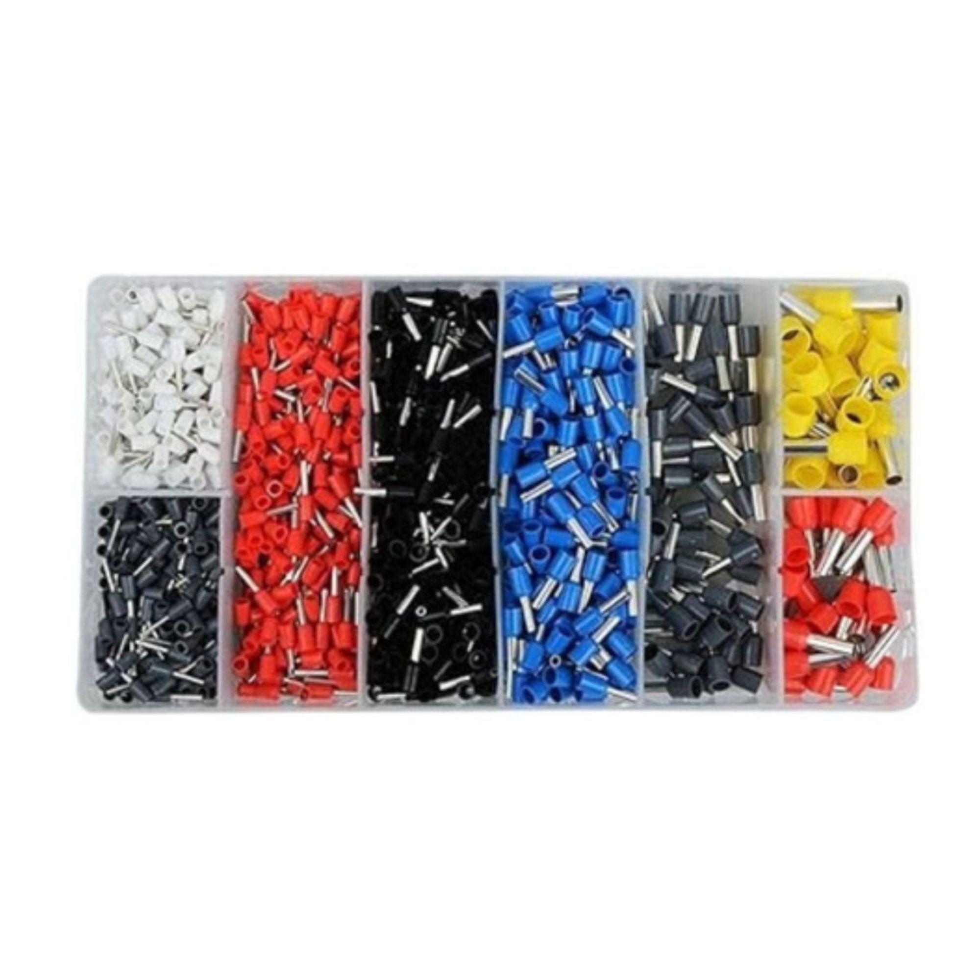 Kit De Alicate Crimpadora Ajustable Terminal  /  1200 Piezas-2