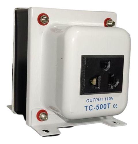 Auto Transformador Corriente 220v A 110v 500 Watts + Tierra-0