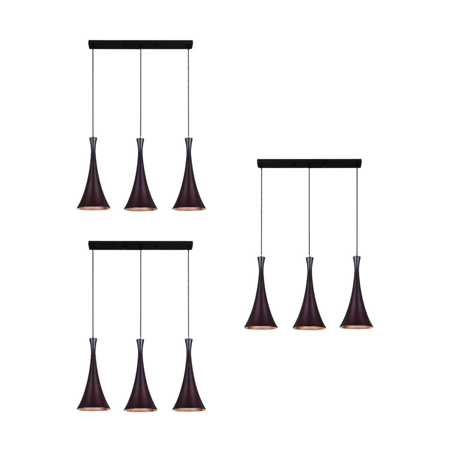 PACK 3 LAMPARA PORTA 3 AMPOLLETA E27 NAOS KONNERGIE DEUS-0