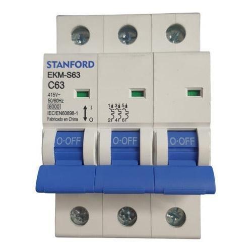 Interruptor Automático 3p 63a 6ka 415v C63 Sec-1
