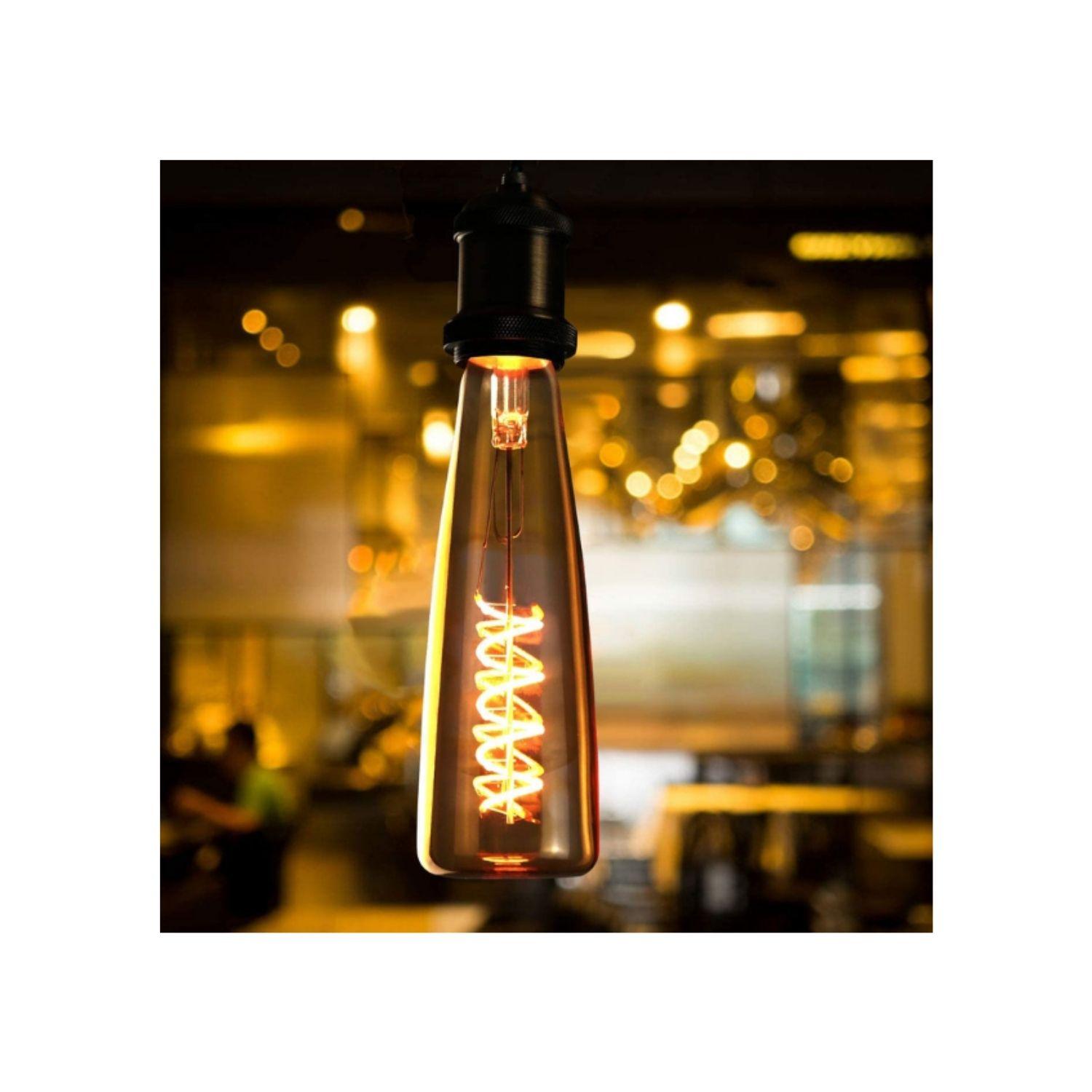 PACK 2 AMPOLLETA E27 LED T300 BOTELLA 4W KONNERGIE DEUS-2