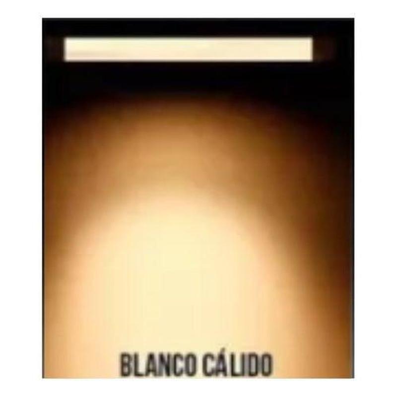 Aplique Blanco Porta Ampolleta Dicroica GU10 Dirigible Blanco (Luz cálida)-1