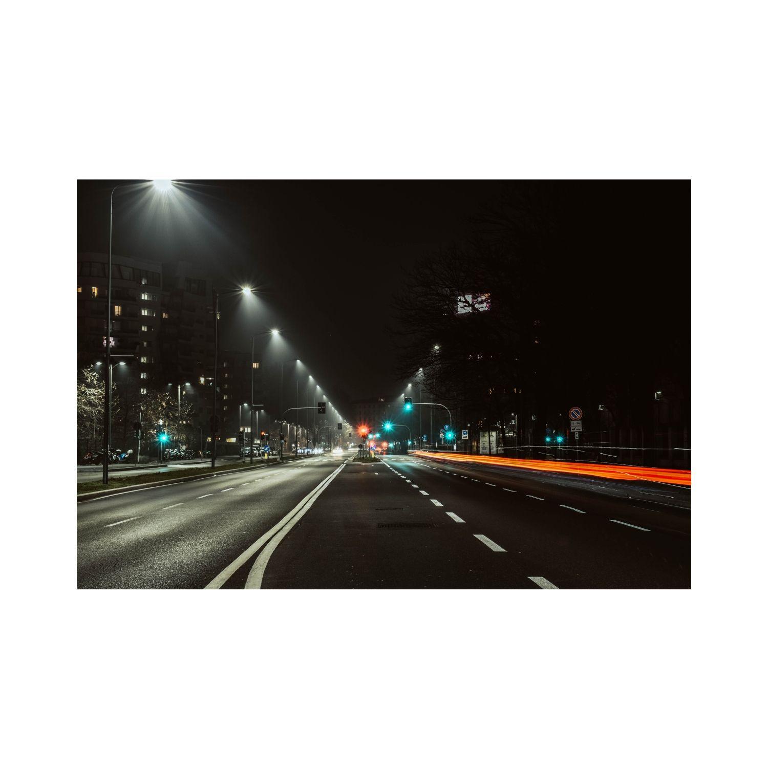 Luminaria Publica Alumbrado Slim 150w Luz Fría Certificada-3