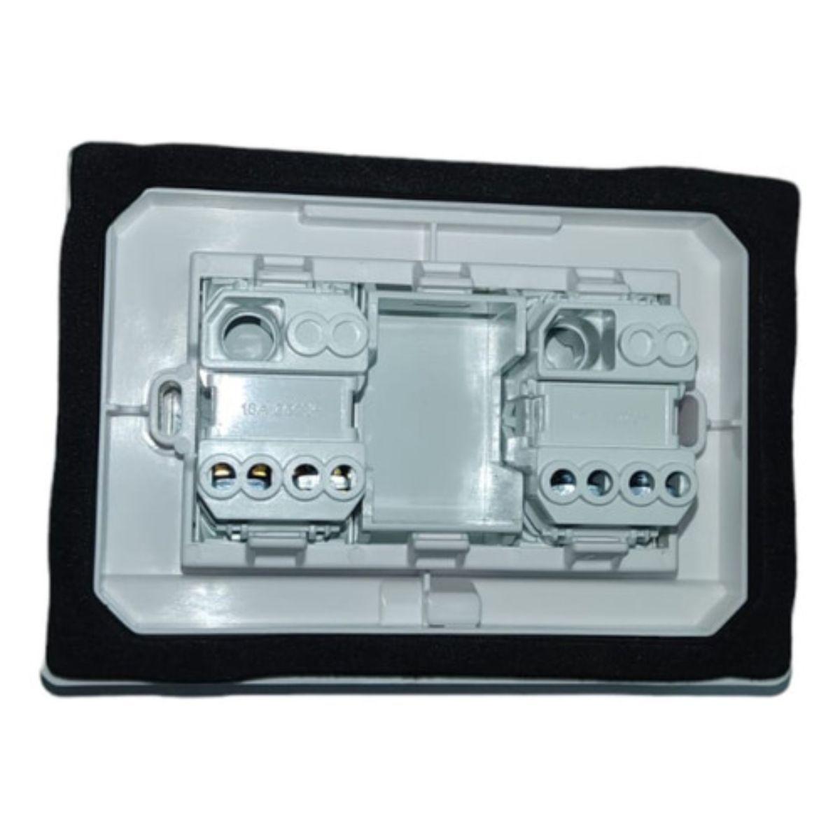 Interruptor Embutido Doble 9/12a S/p Exterior Ip55 250v Sec-2
