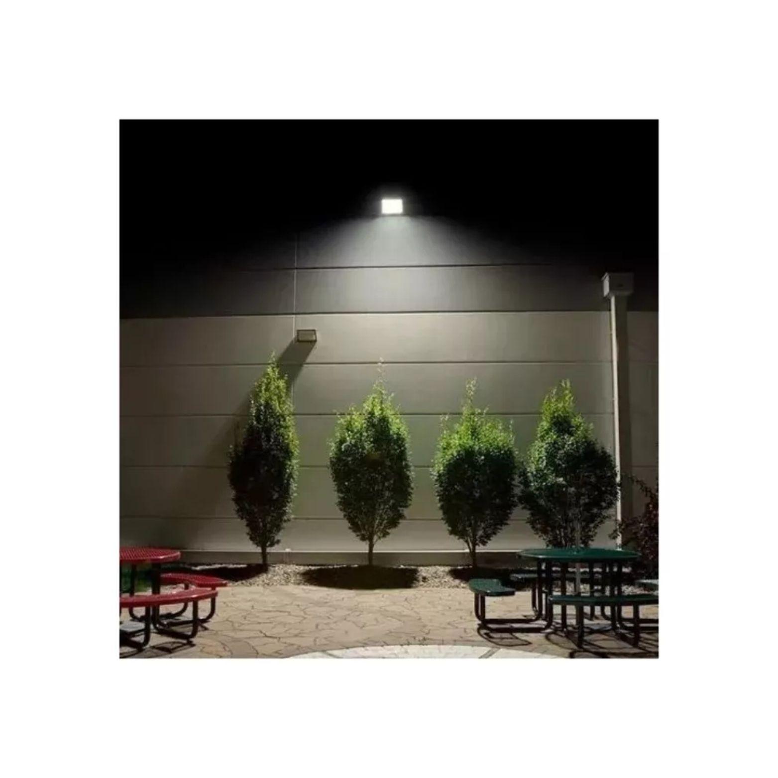 Foco Proyector De Area Led 10w Exterior Seguridad Perímetro-3