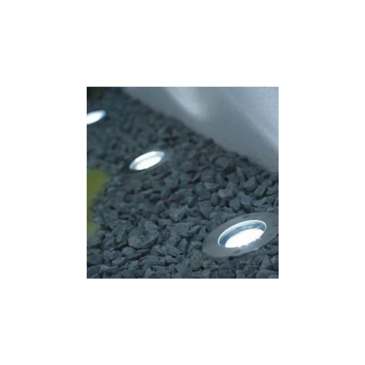Foco Embutido Piso Porta Ampolleta Dicroico Gu10 Exterior-2