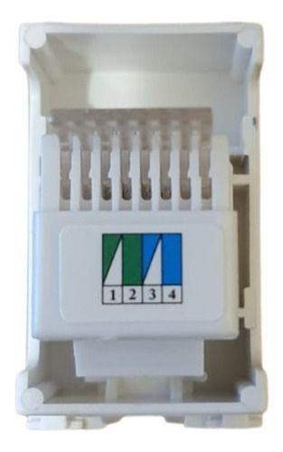 Modulo Toma Conexion Telefonica Rj11-3