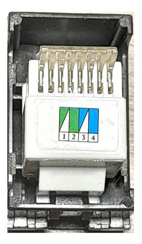 Modulo Toma Conexion Telefonica Rj11-3