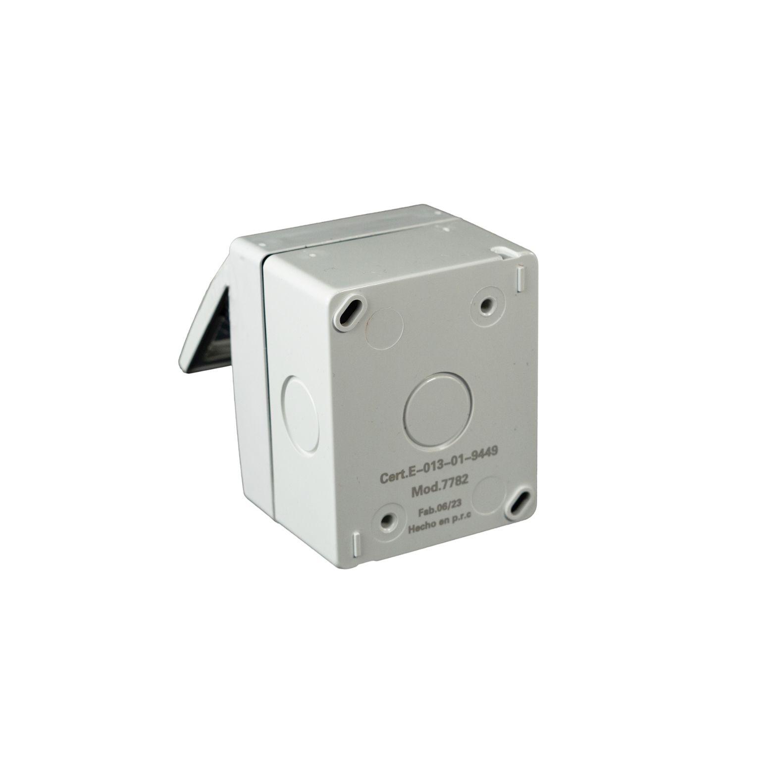 Tomacorriente Doble 10/16a Hydrobox Exterior Ip55 250v Sec-4