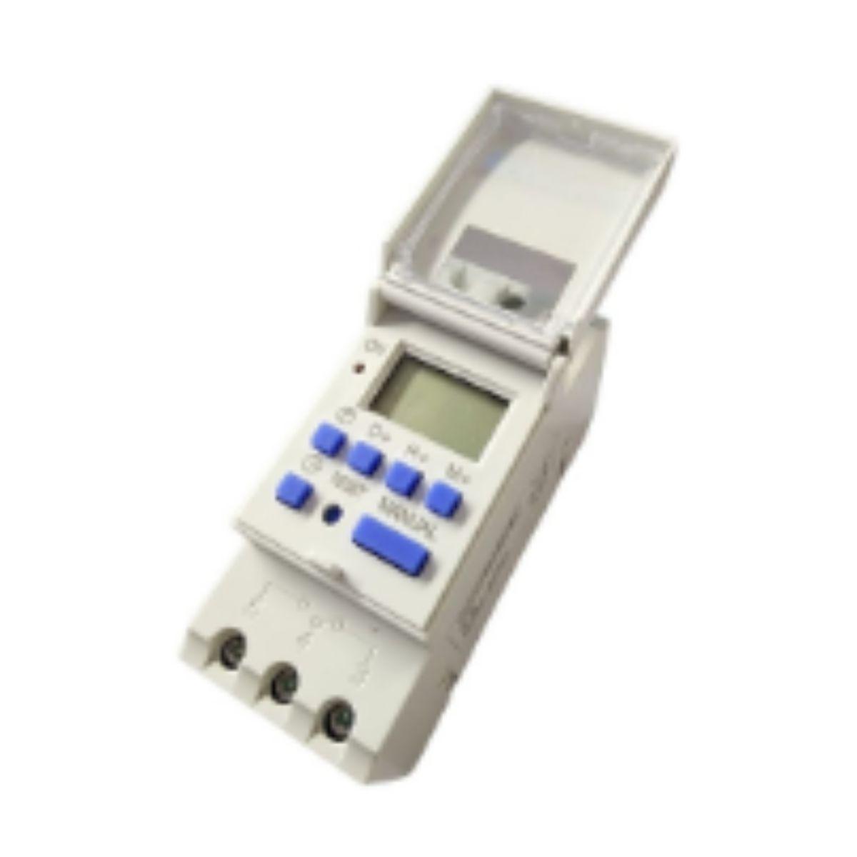 Timer Temporizador Semanal Digital Lcd Programable Riel Din-2