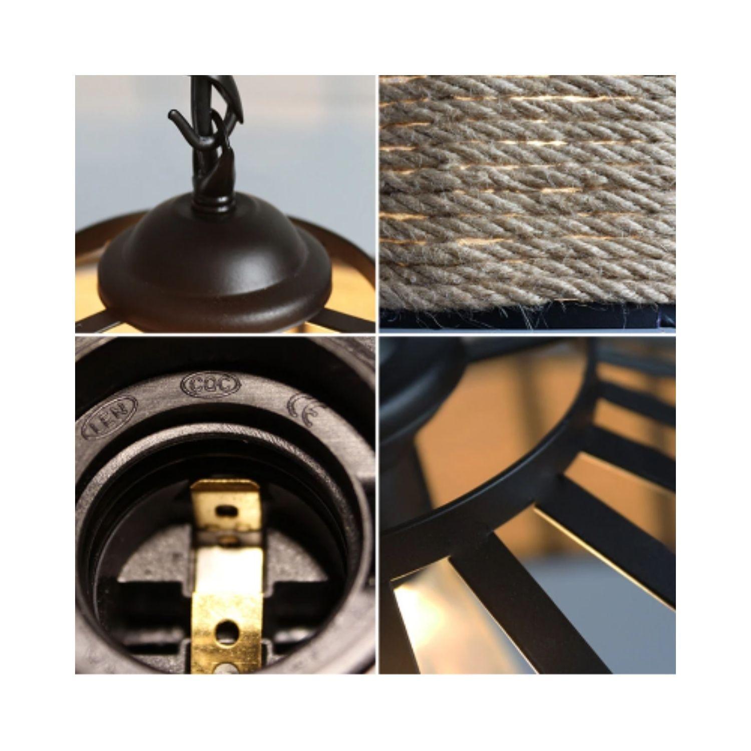 PACK 2 LAMPARA DE TECHO E27 ACHERNAR II KONNERGIE DEUS-2