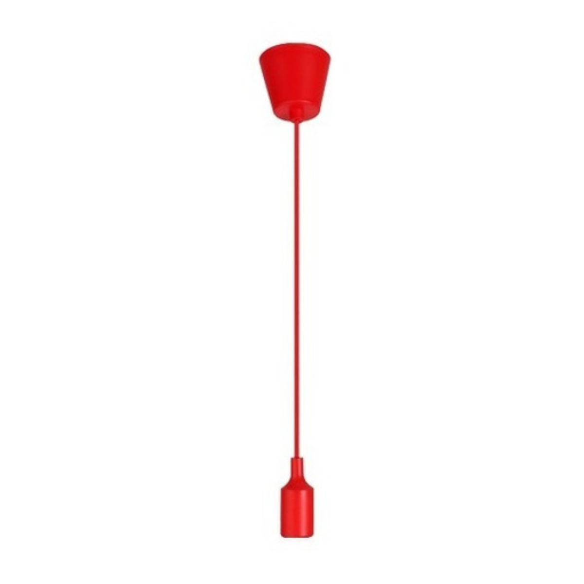 Pack 6 Soquete Colgante Vintage Decoracion E27 Colores-0