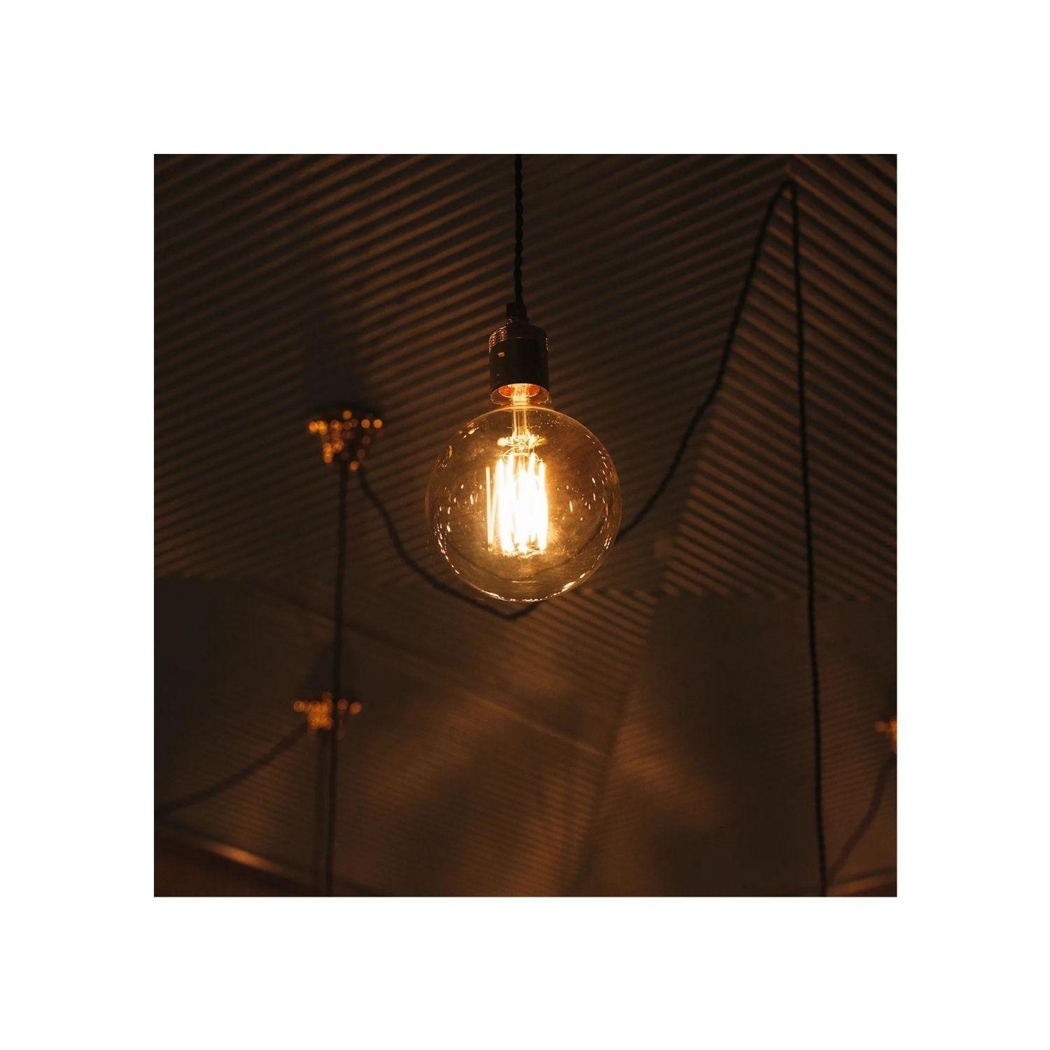 PACK 2 AMPOLLETA E27 LED G80 4W 2700K KONNERGIE DEUS-2