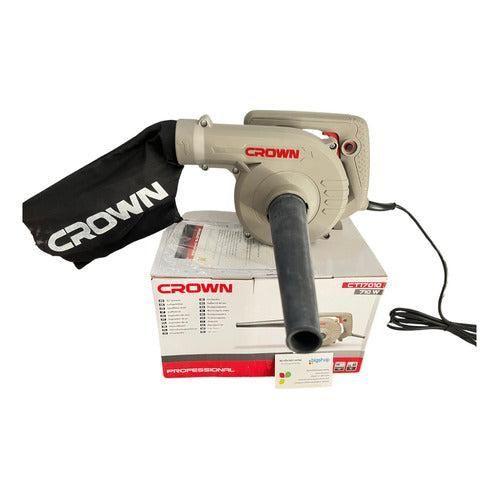 Sopladora Aspiradora Eléctrica 710w 220v Profesional Crown-1