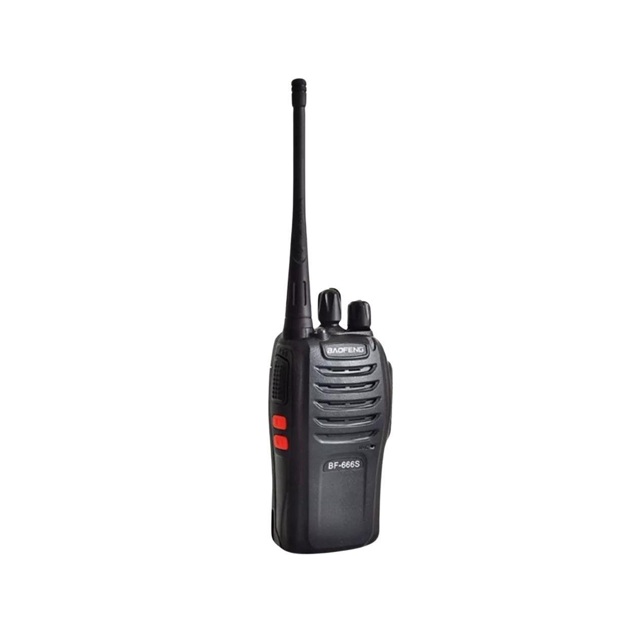 RADIO TRANSMISOR 2 VÍAS WALKIE TALKIE BAOFENG BF-666S-0