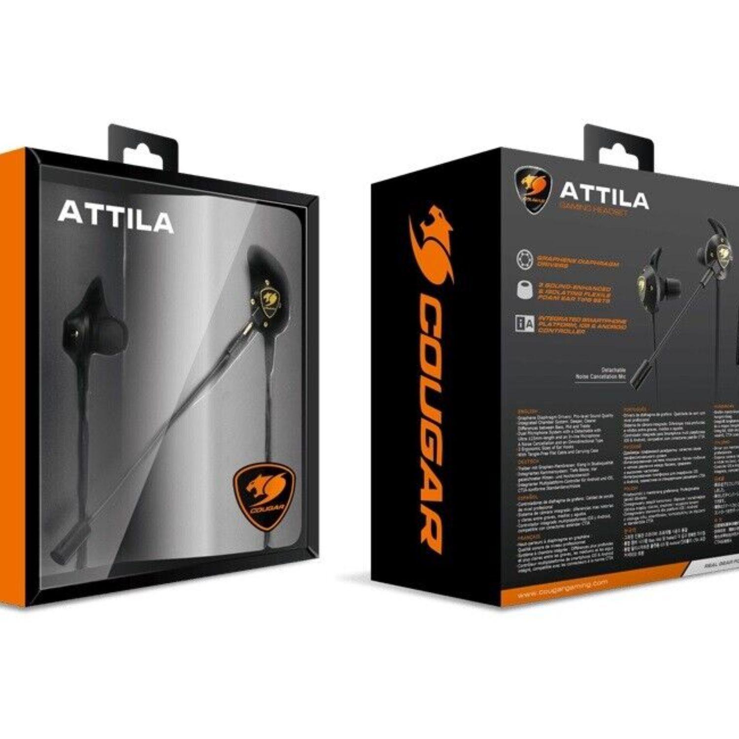 Audifonos Gamer Cougar Attila In-Ear Auricular Desmontable-3