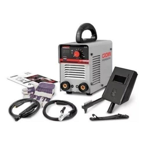 Maquina De Soldar Crown 140a Con Maletin Y Accesorios 220v-1