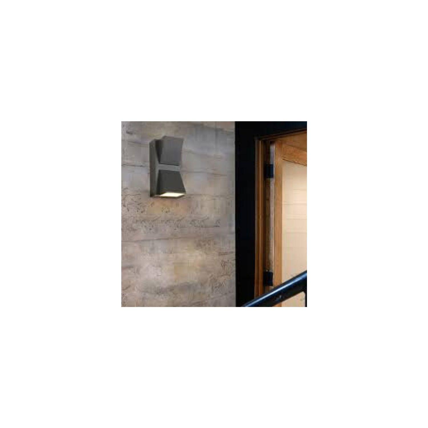 PACK 3 APLIQUE LED DOBLE EXTERIOR IP54 3000K KAPELLE-3