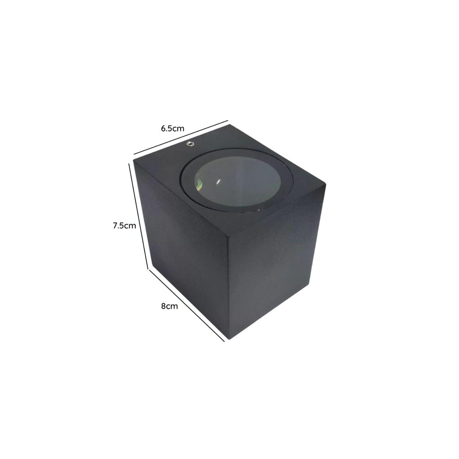 PACK 2 APLIQUE LED KAPELLE IP54 SIMPLE GU10 KONNERGIE DEUS-4