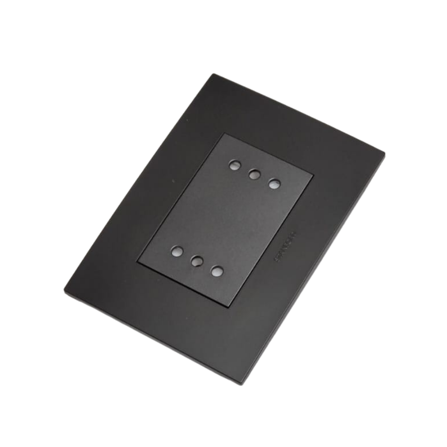 Enchufe Duplex Tomacorriente Doble 10a 250v Certificado Sec Stanford Grafito-1