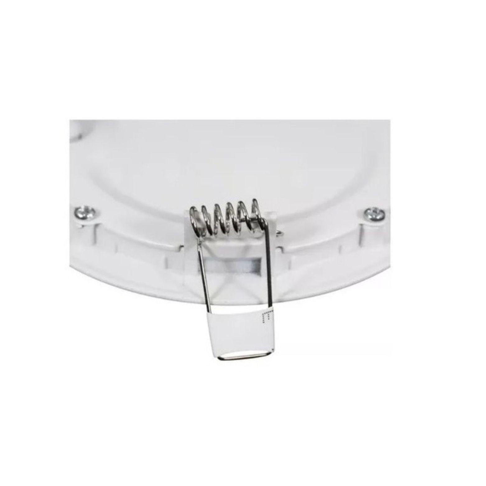 Pack 10 Panel Plafon Led Embutido Redondo 18w Bajo Consumo-3