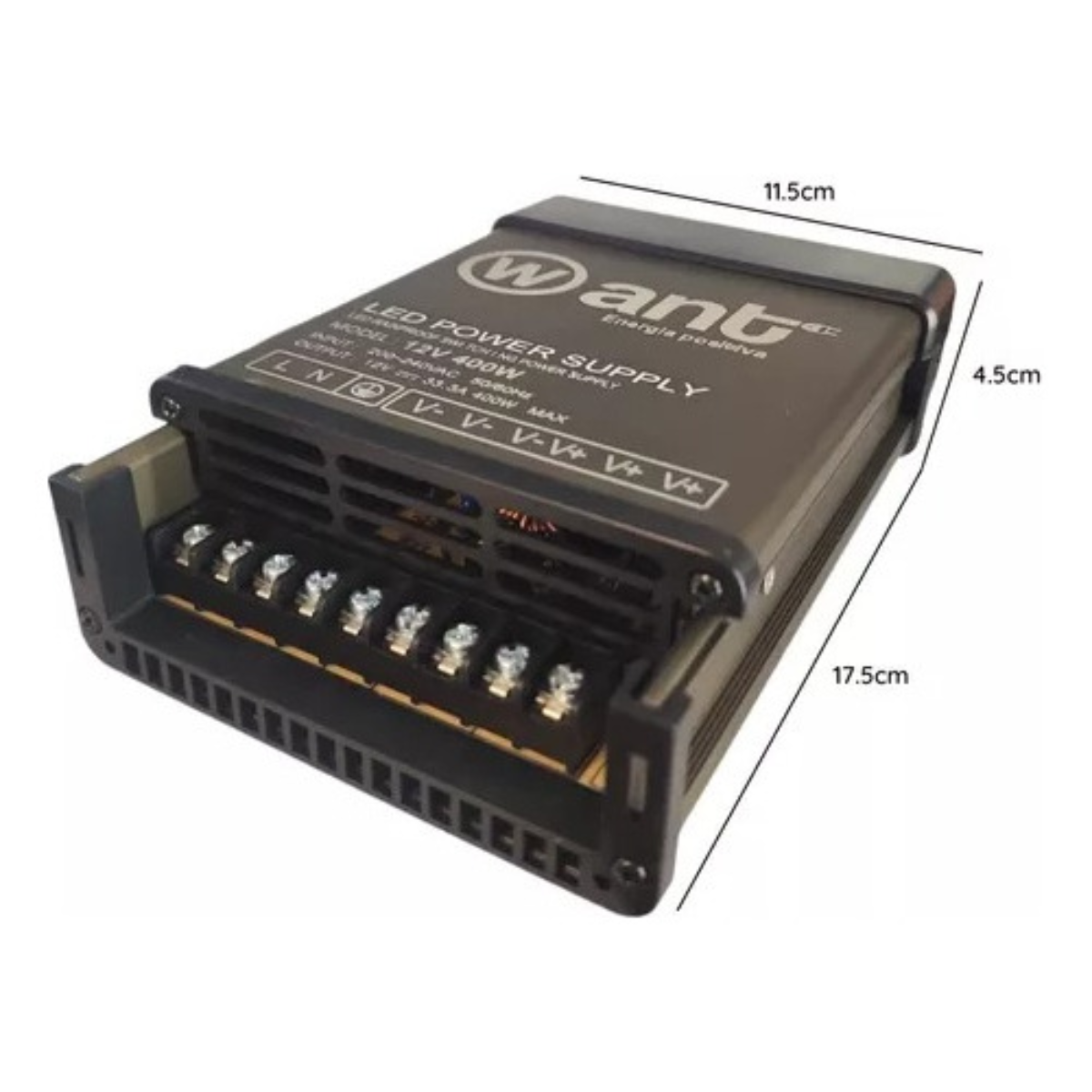 Fuente De Poder 12v 33a Ip55 400w Cinta Cámara Switching-2