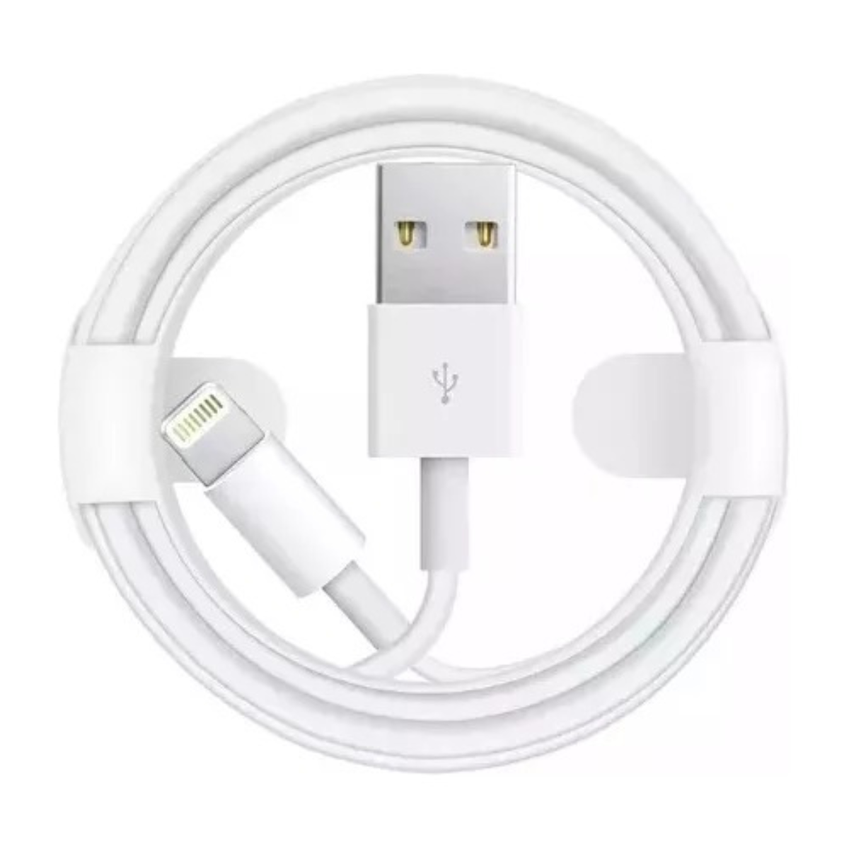 Cable Cargador Lightning 1 Metro Compatible iPhone iPad-0
