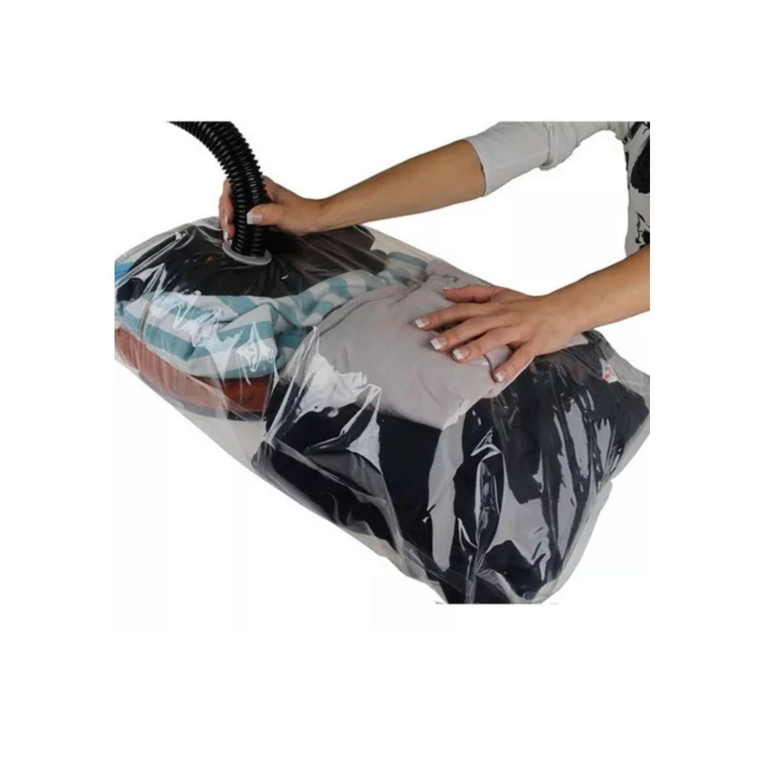 Practica Bolsa Al Vacio Para Comprimir Ropa Y Ahorra Espacio-4