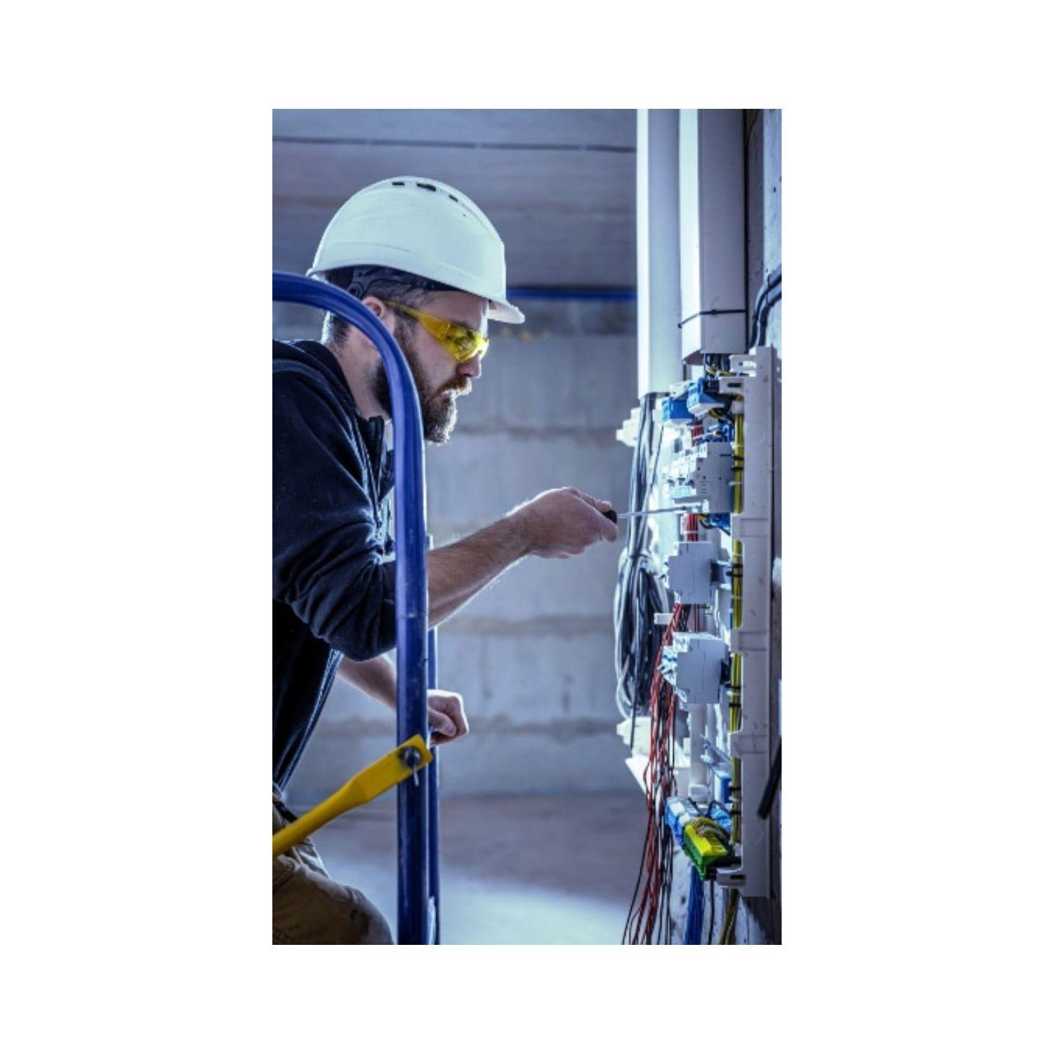 Barra Aisladora De Conexión Colores 8 Polos P/riel Din 35mm-4