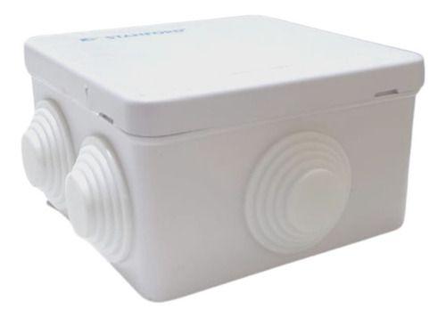 Pack 10 Caja Estanca Ip55 Ik07 Pvc Con Cono 85x85x50 Sec-4